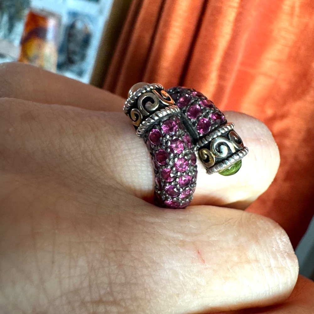 Sterling Gemstone ring - Picture 7 of 7